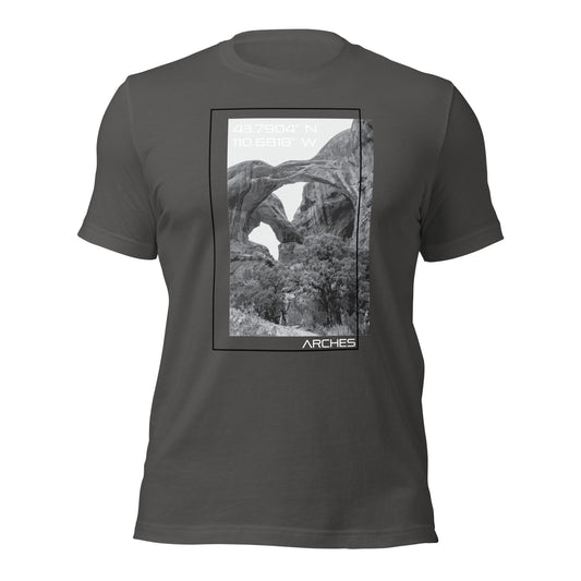Arches Coordinates T-shirt