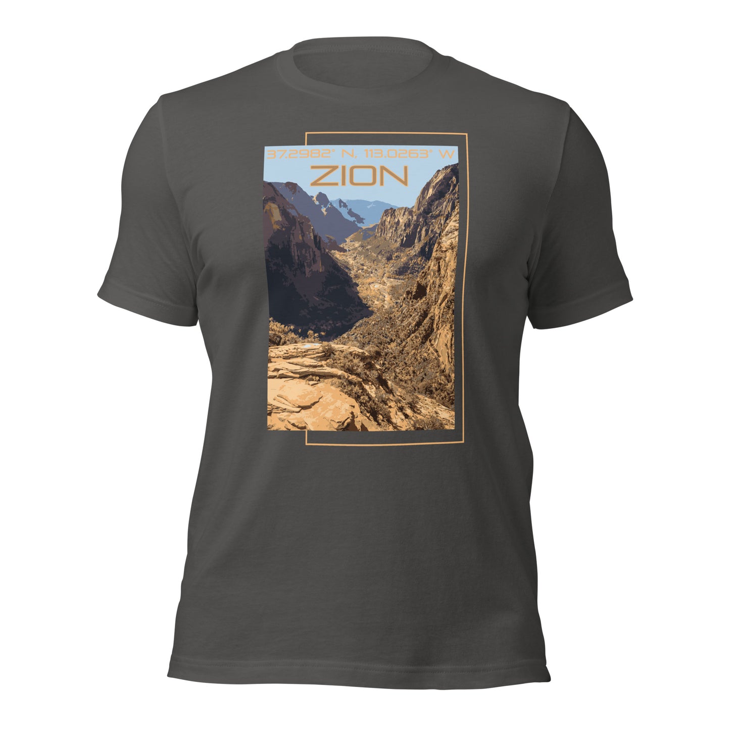 Zion Coordinates T-shirt