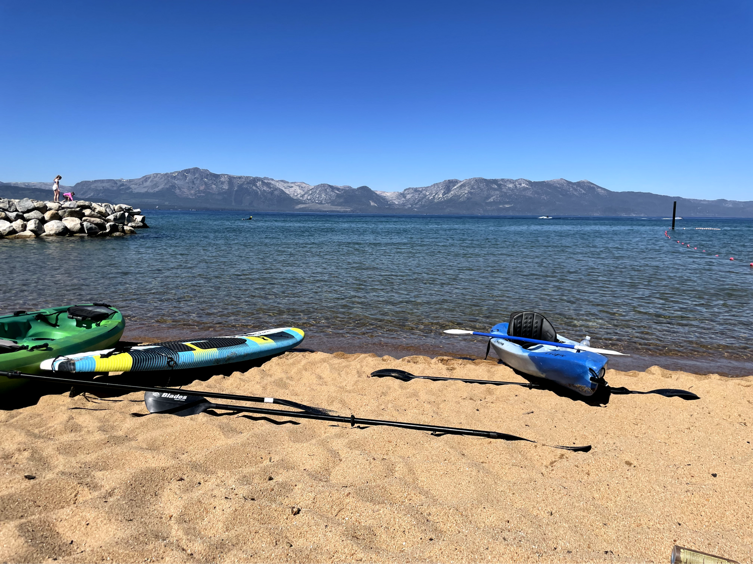 Reverse Outdoors lifestyle Lake Tahoe Kayak