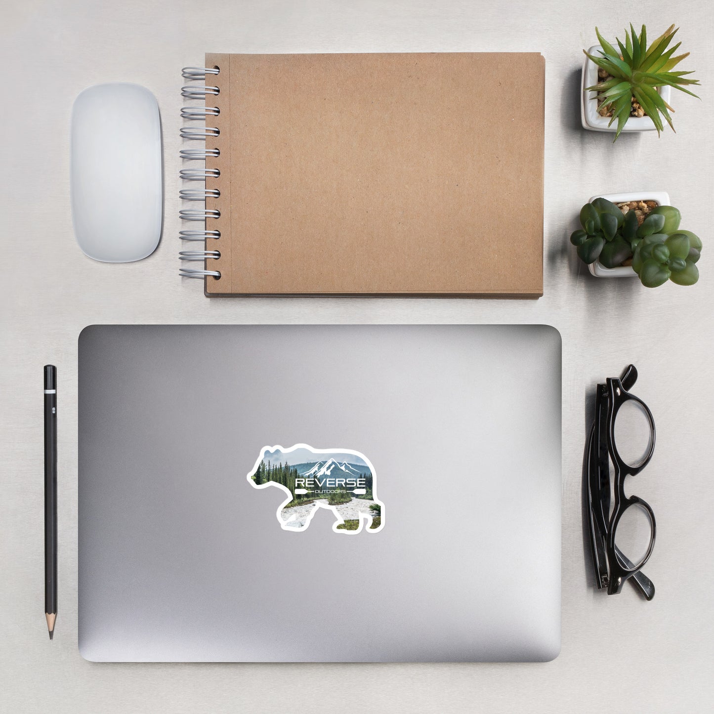 Bear Logo Sticker