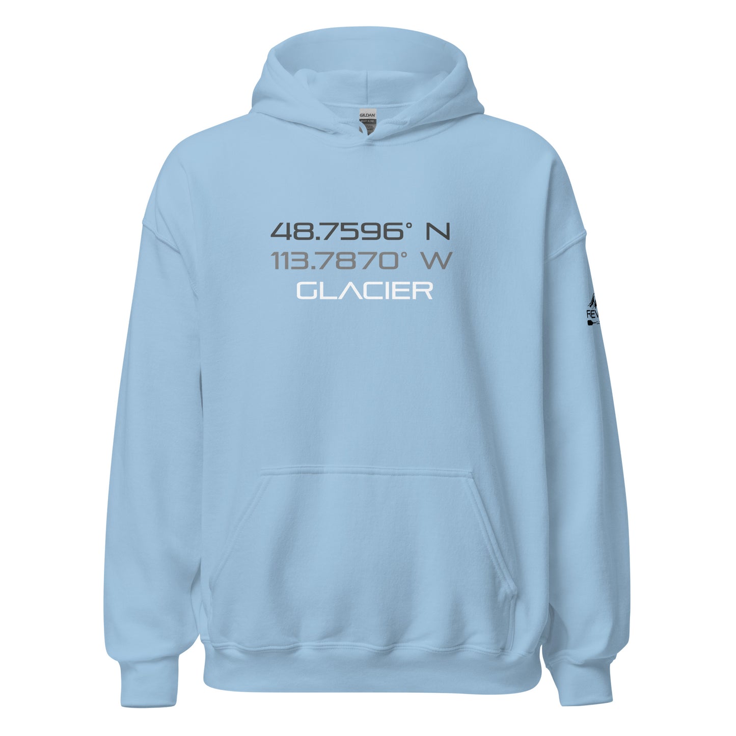 Glacier Coordinates Hoodie