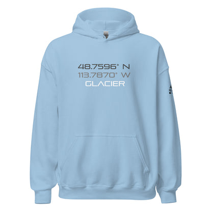 Glacier Coordinates Hoodie