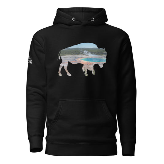 Bison Silhouette Hoodie