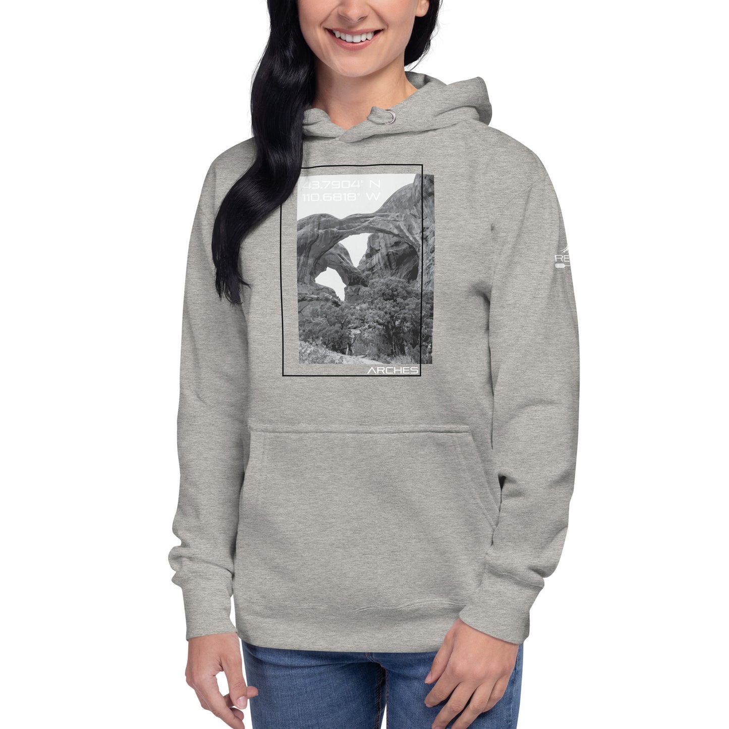 Arches Coordinates Hoodie