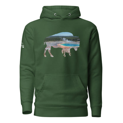 Bison Silhouette Hoodie