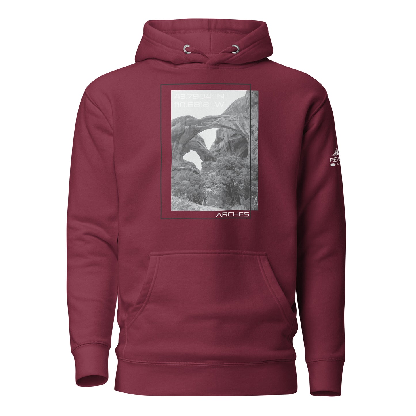 Arches Coordinates Hoodie