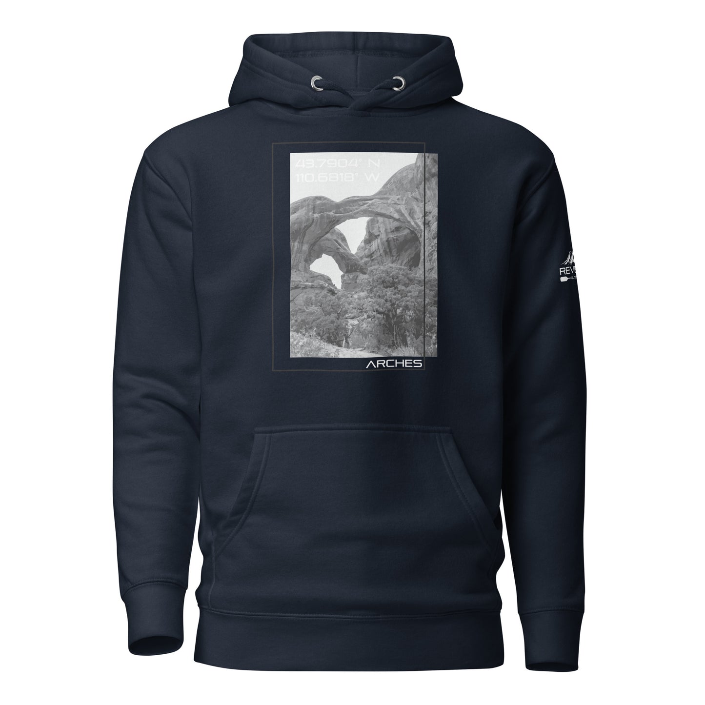 Arches Coordinates Hoodie