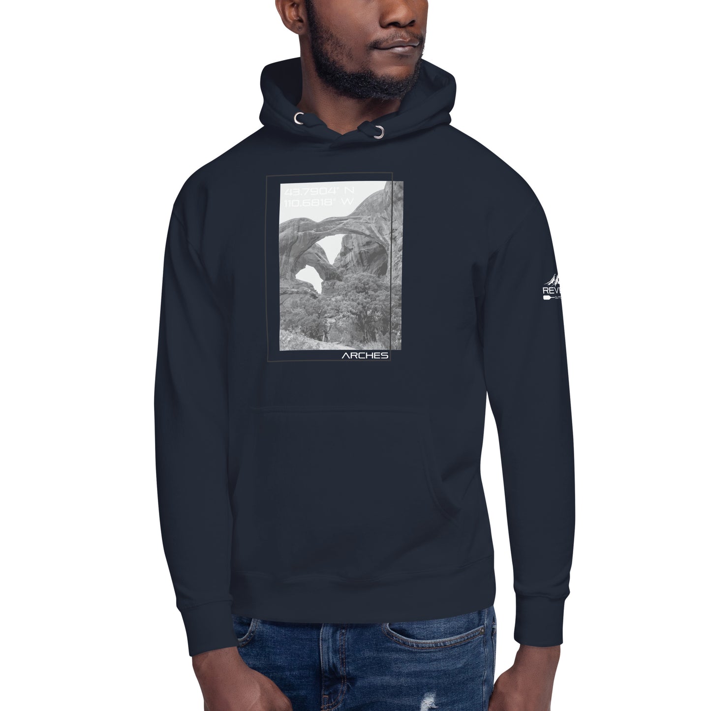 Arches Coordinates Hoodie