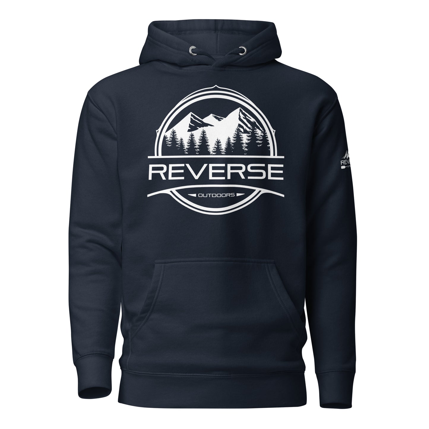 Reverse Mountain Crest Hoodie