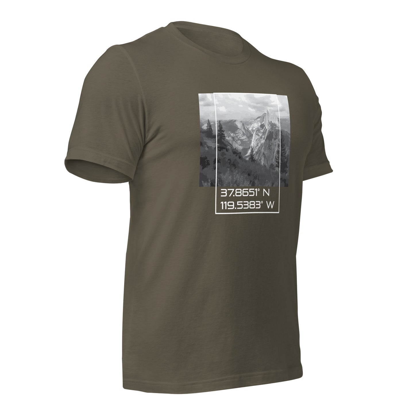 Yosemite Coordinates T-shirt