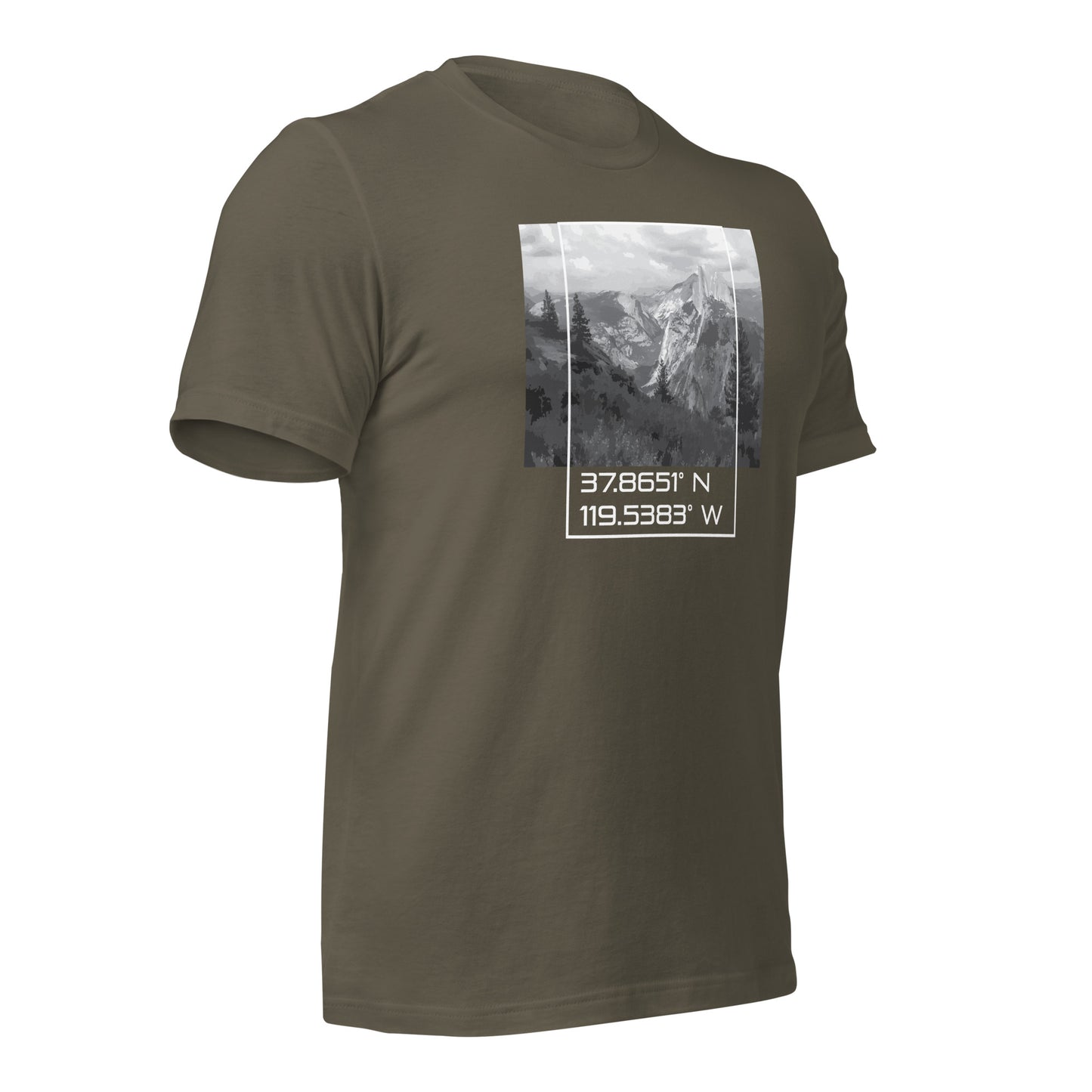 Yosemite Coordinates T-shirt