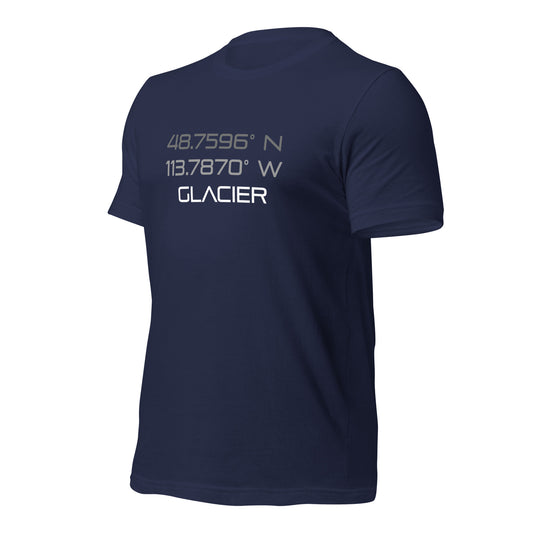 Glacier Coordinates T-Shirt