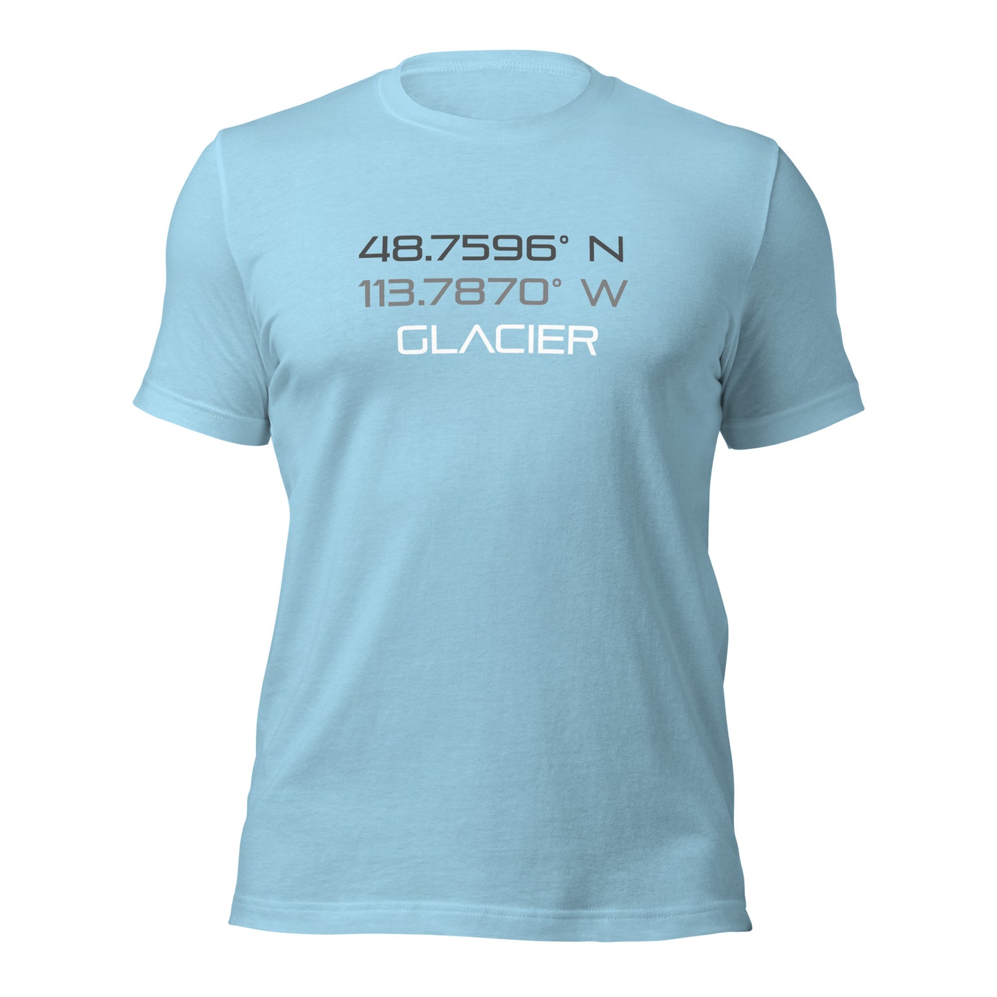 Glacier Coordinates T-Shirt