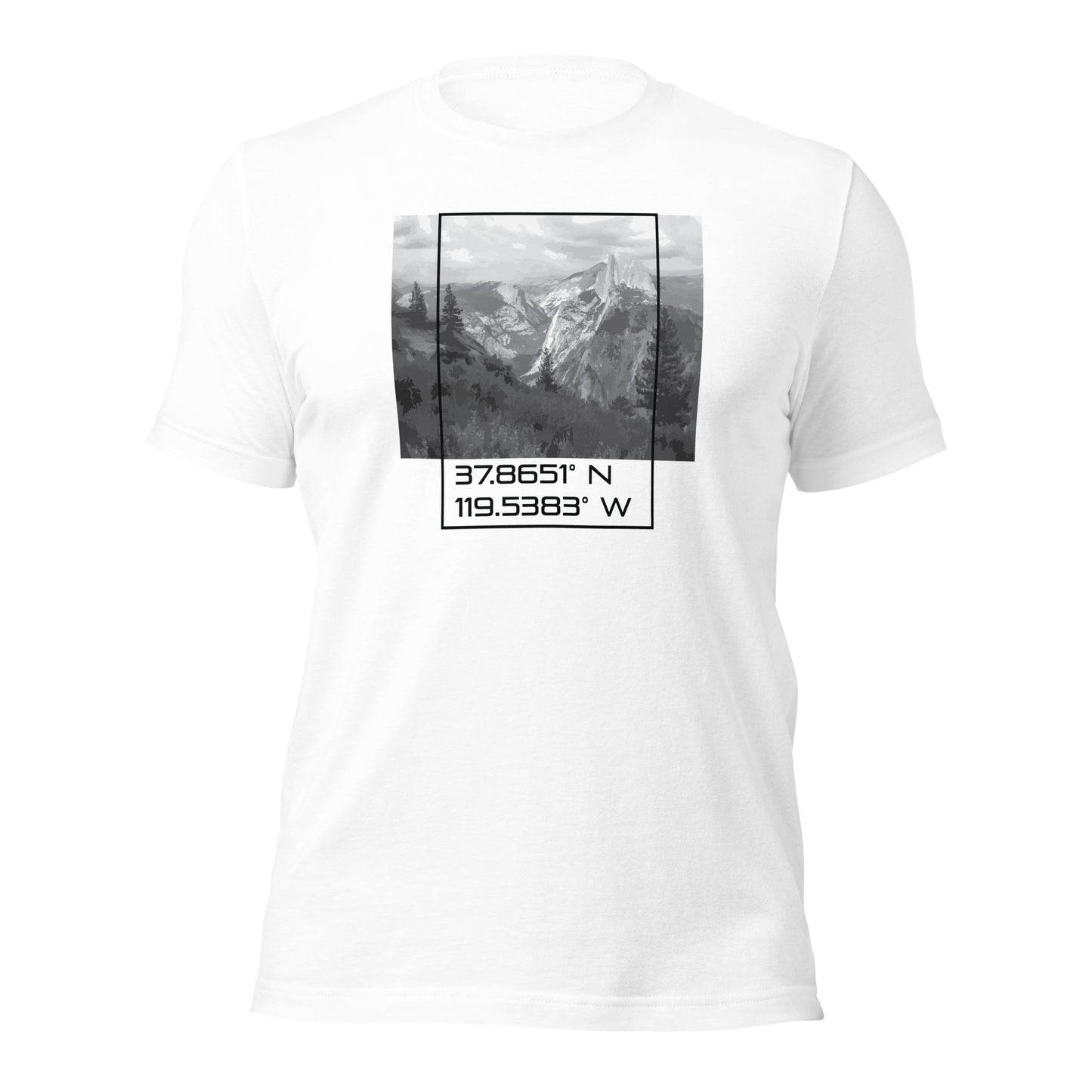 Yosemite Coordinates T-shirt